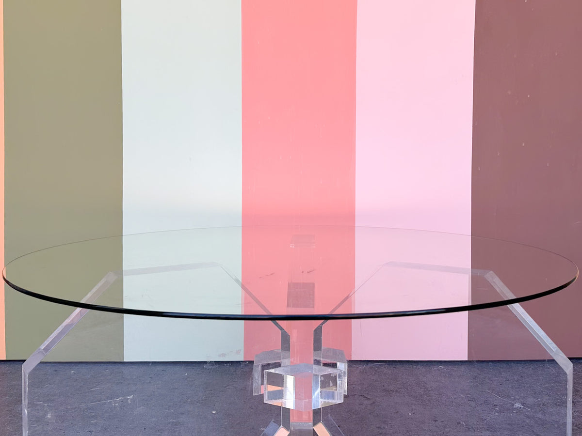 MCM Lucite Coffee Table
