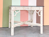 Fretwork Rattan Game Table