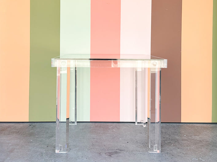 Fabulous Lucite Game Table