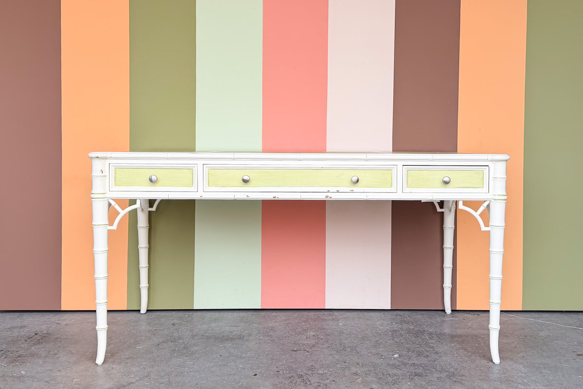 Baker Faux Bamboo Desk