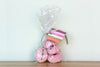 Set of Four Pink Natural Sea Urchin Placecard Holders