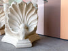 Pair of Shell Chic Plaster Side Tables