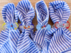 Set of Eight Murano Glass Candy Napkin Rings