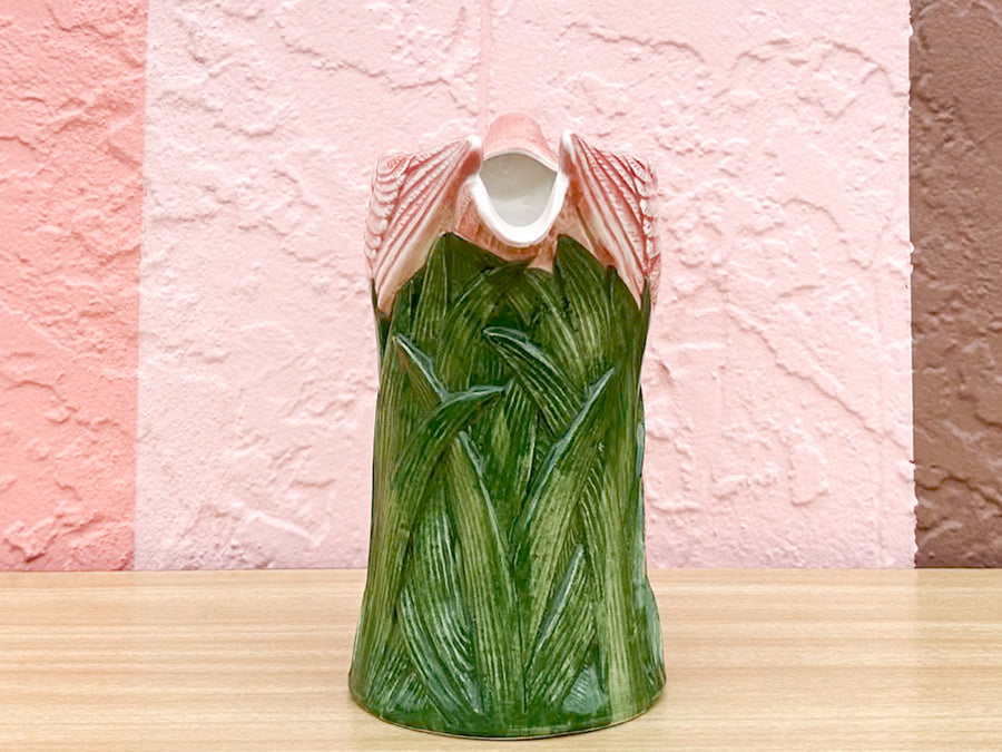 Fitz and Floyd Flamingo Pitcher
