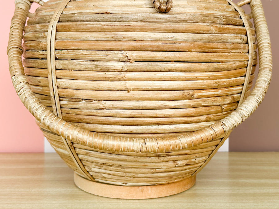 Pencil Reed Rattan Lamp