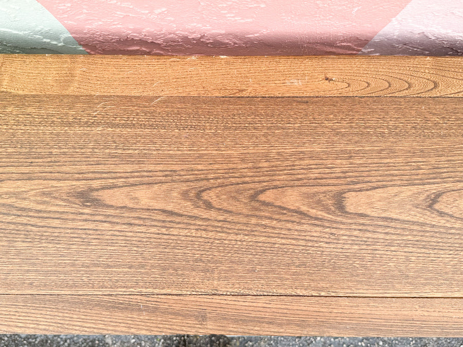 Asian Inspired Wood Alter Table