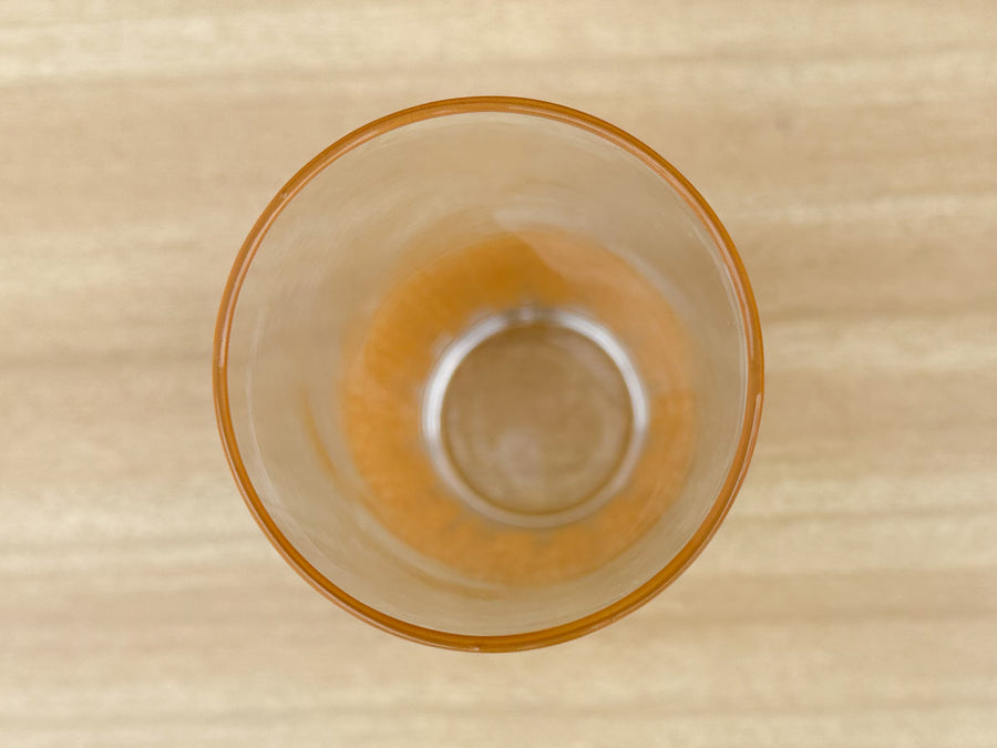 Set of Seven Faux Cane Glassware