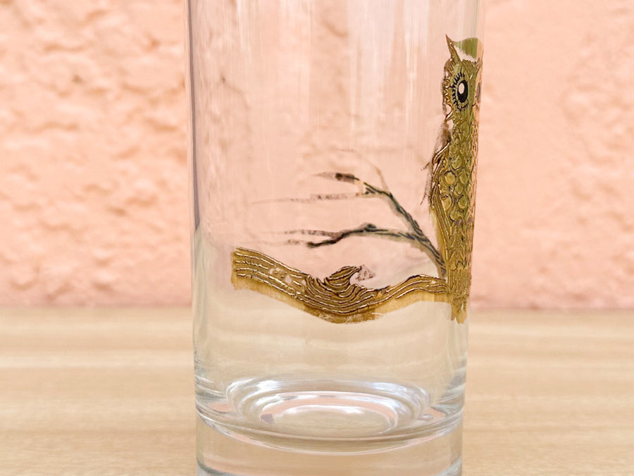 Set of Five Culver Owl Glassware