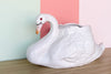 Large Italian Swan Cachepot