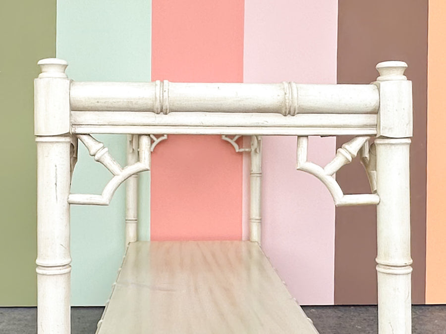 Thomasville Faux Bamboo Console