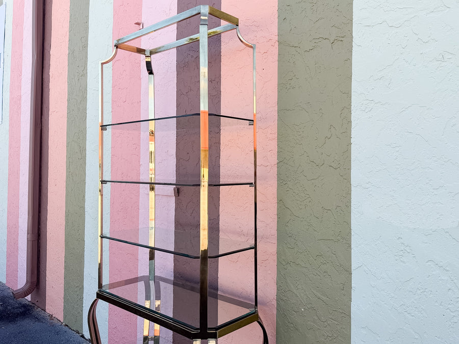 Brass Pagoda Etagere