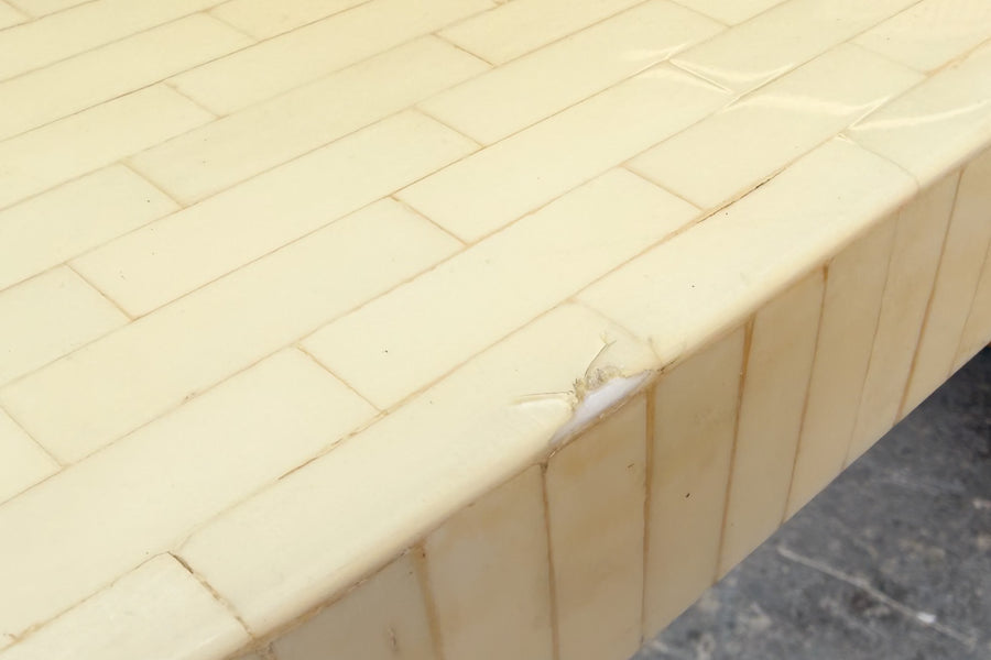 Bone Inlay Game Table