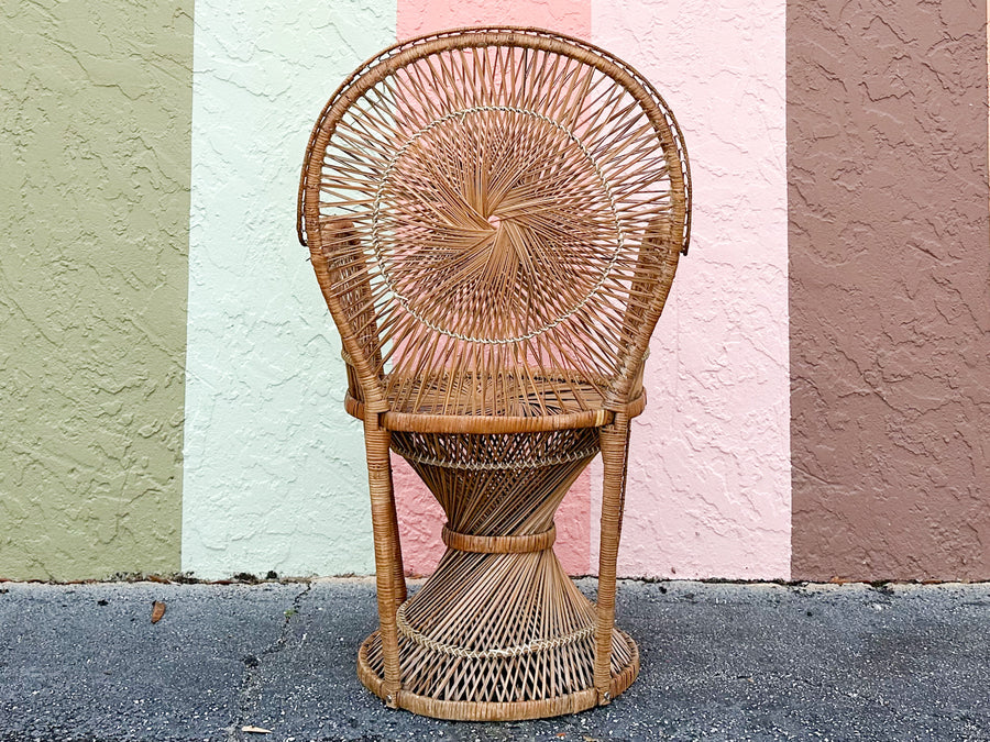 Cute Buri Rattan Sunburst Chair