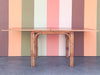 Old Florida Rattan Flip Top Game Table