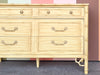 Thomasville Faux Bamboo Double Dresser