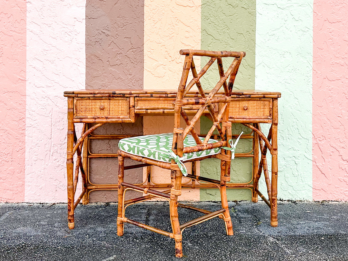 Island Chic Bamboo Desk and Chair