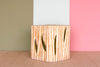 Faux Bamboo Leaf Cachepot