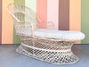 Marbled Pink Webspun Chaise