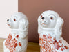 Italian Floral Staffordshire Dogs