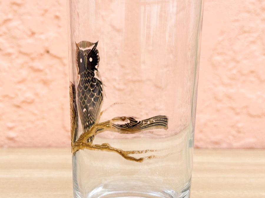 Set of Five Culver Owl Glassware