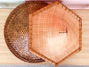 Pair of Cane and Rattan Hats