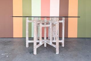 McGuire Style Bamboo Dining Table