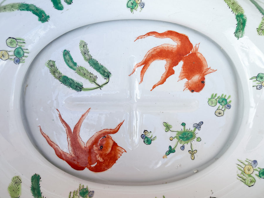 Colorful Chinoiserie Cachepot