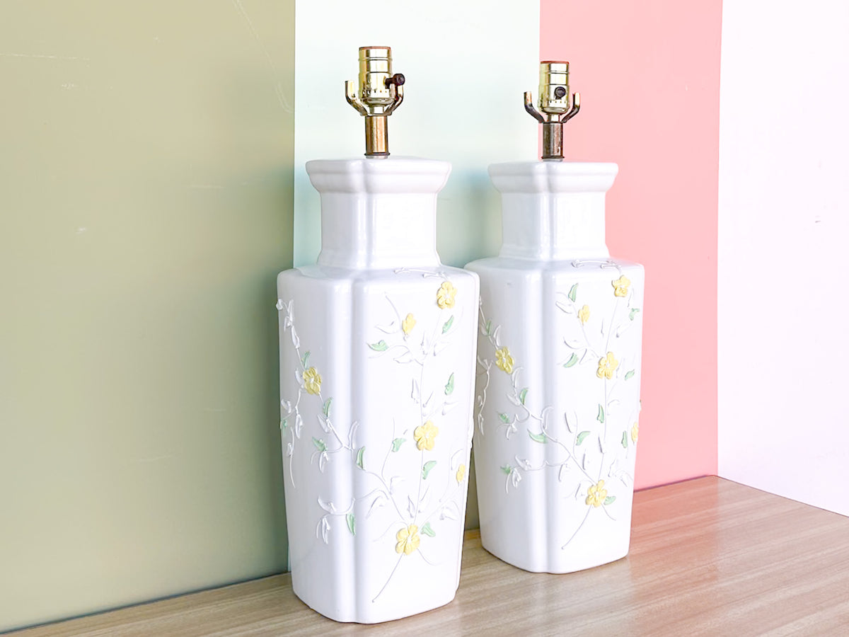 Pair of Sweet Spring Icing Lamps