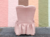Pink Chic Upholstered Sweetheart Chair
