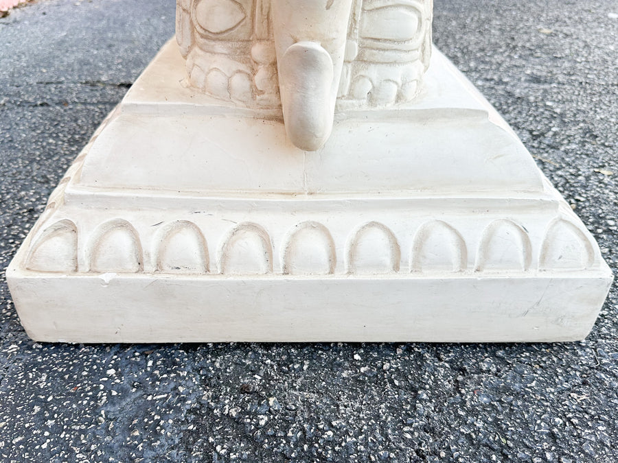 Plaster Elephant Dining Table