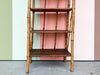 Petite Tortoiseshell Rattan Etagere