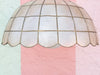 Cute Capiz Shell Light Fixture