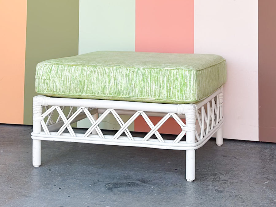 Ficks Reed Rattan Ottoman