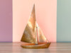 Brass Sailboat