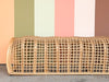 Sculptural Rattan Alligator Bench