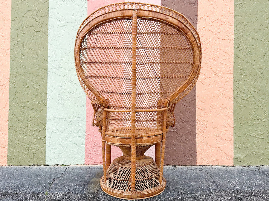 Fab Natural Rattan Peacock Chair