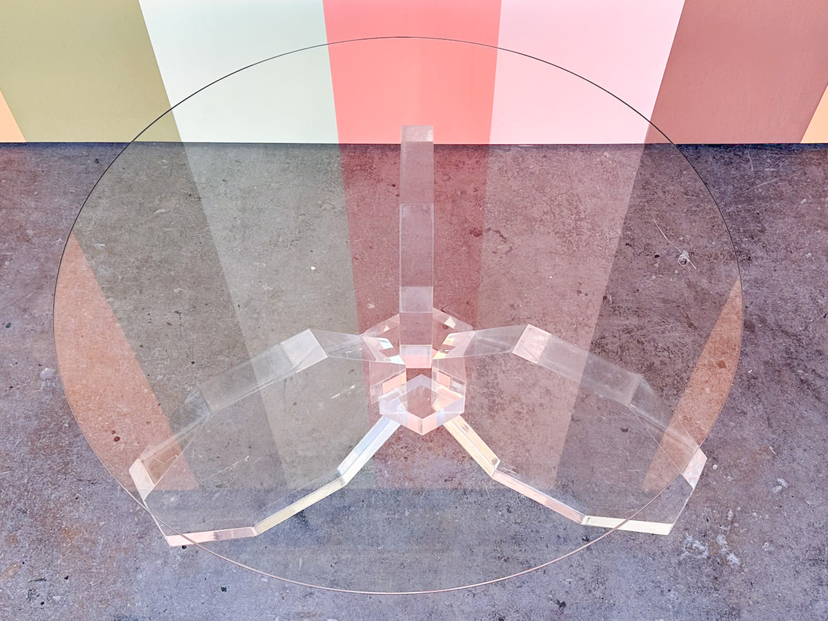 MCM Lucite Coffee Table
