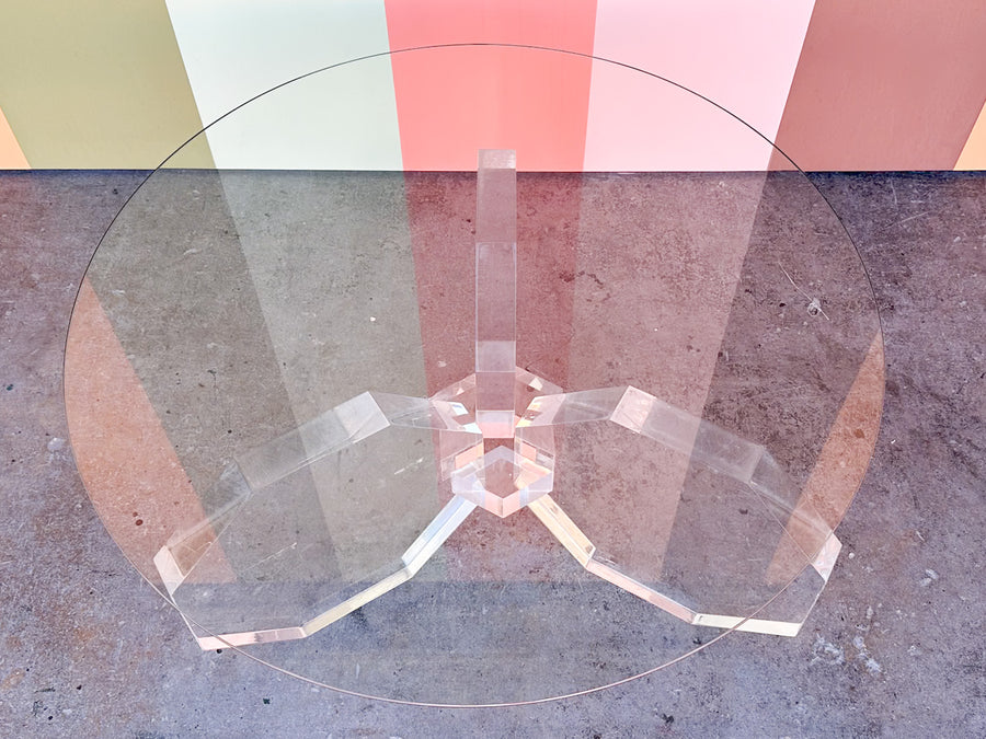 MCM Lucite Coffee Table