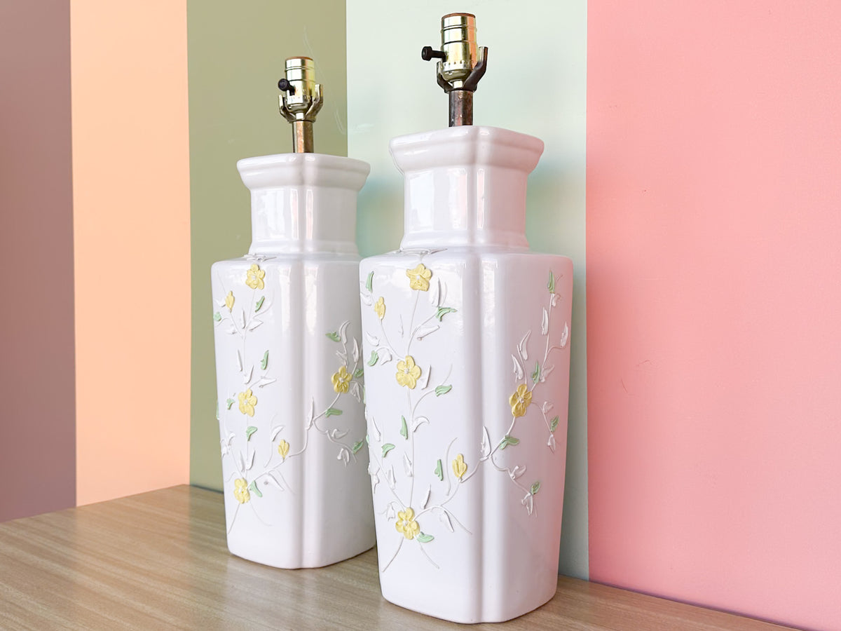 Pair of Sweet Spring Icing Lamps