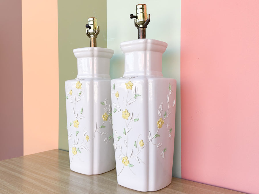 Pair of Sweet Spring Icing Lamps