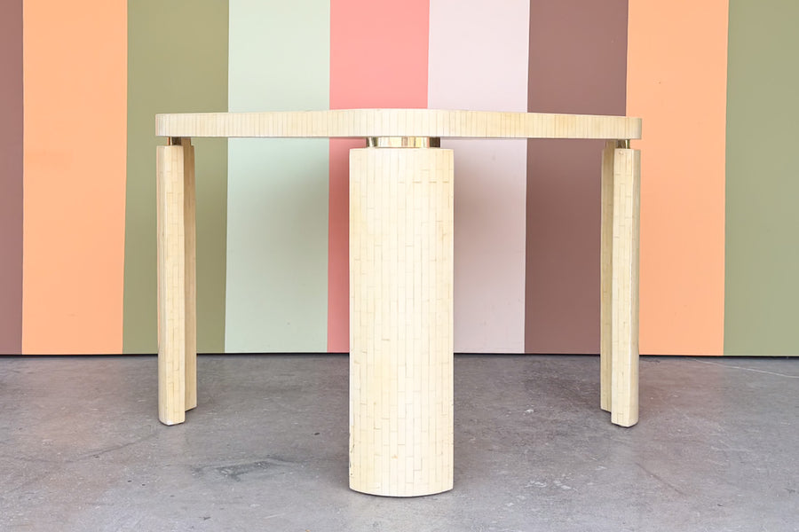 Bone Inlay Game Table