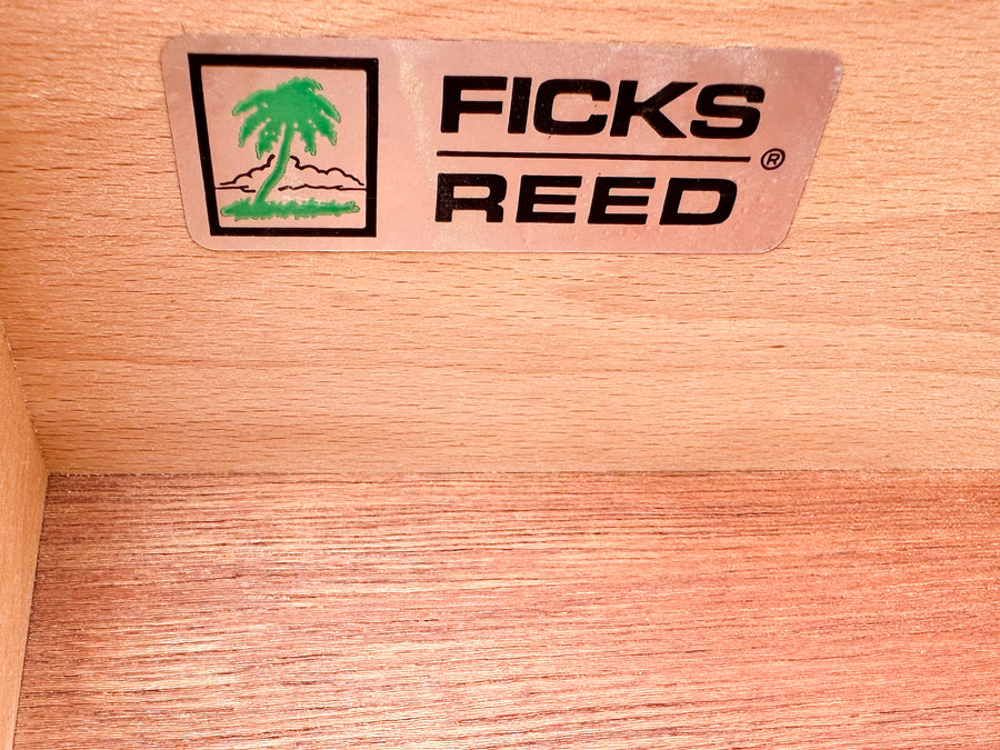 Yellow Ficks Reed Rattan Dresser