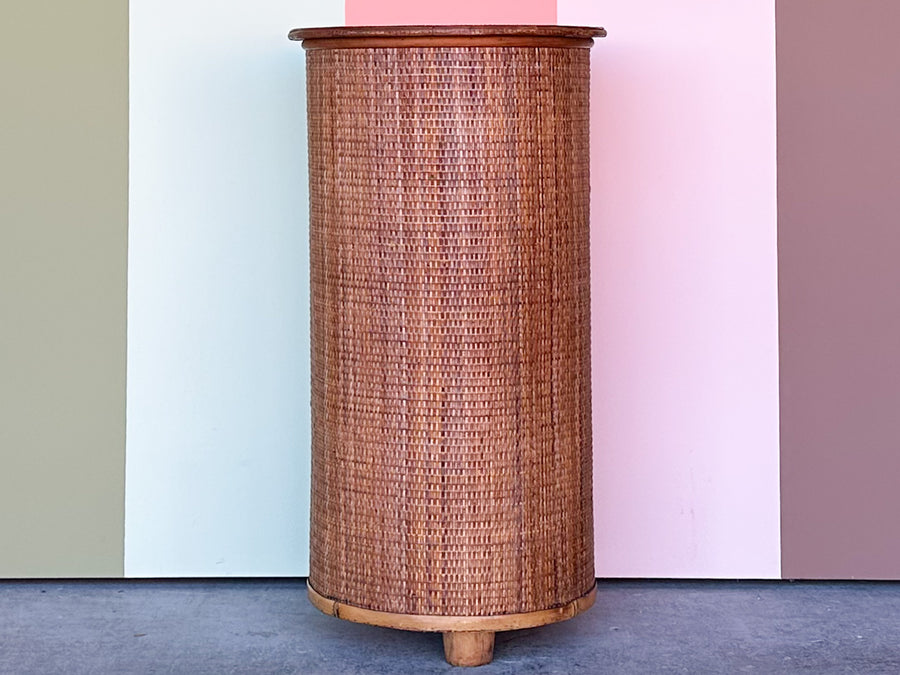Petite Island Style Bamboo Chest