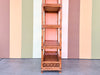 Tortoiseshell Rattan Etagere