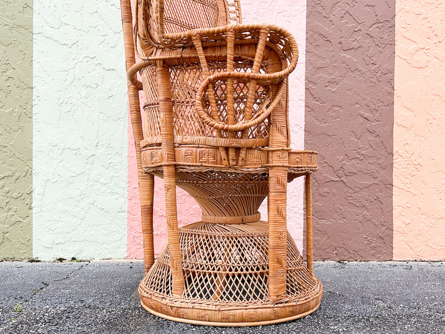 Fab Natural Rattan Peacock Chair