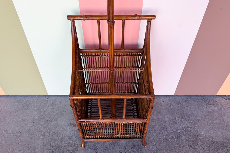 Metal Faux Bamboo Hat Rack