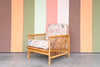 Old Florida Rattan Lounge Chair