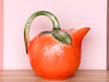 Italian Orange Pitcher