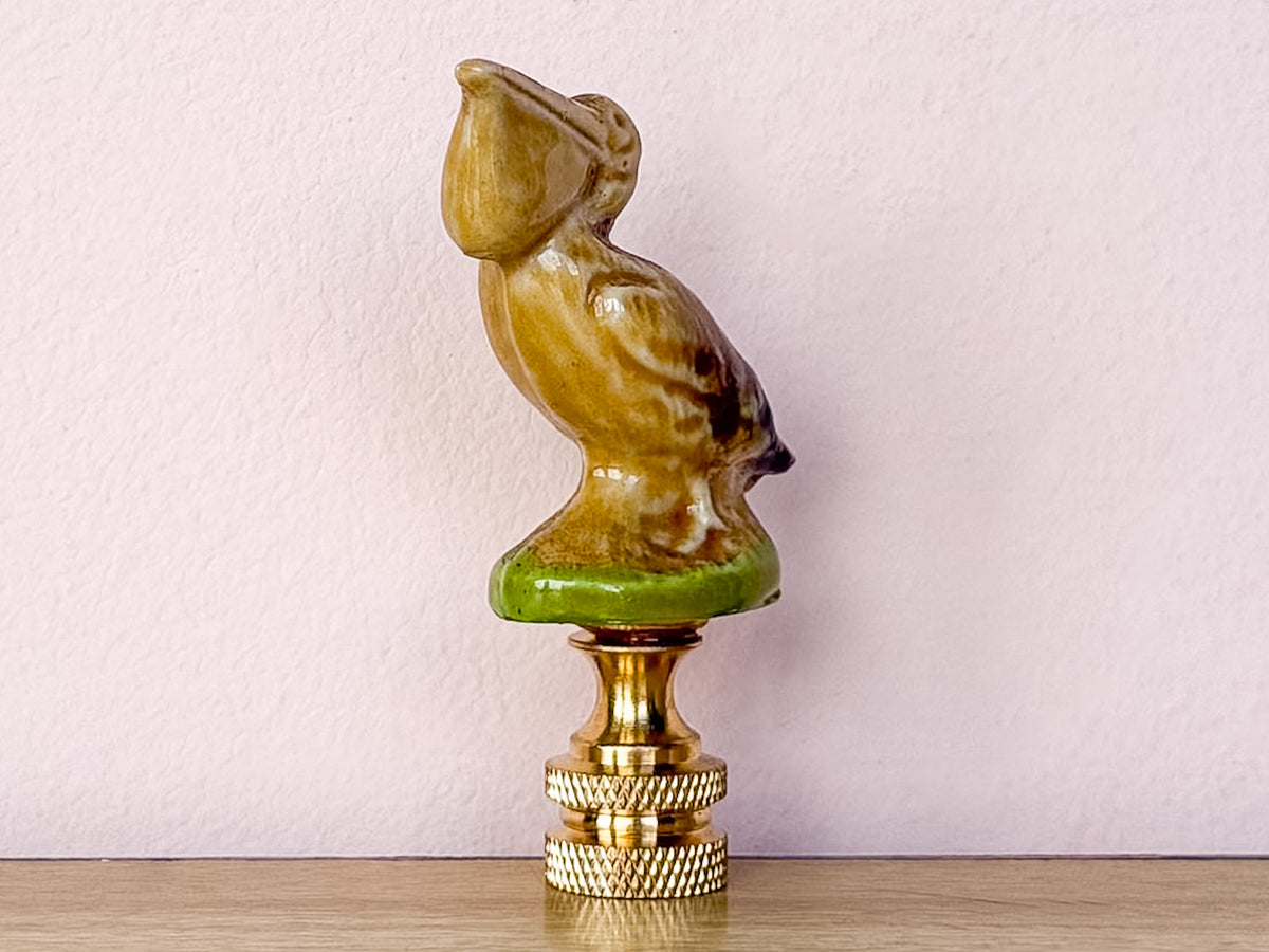 Wade Whimsies Finial — Pelican