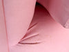 Pair of Pink Chic Upholstered Swivel Chairs